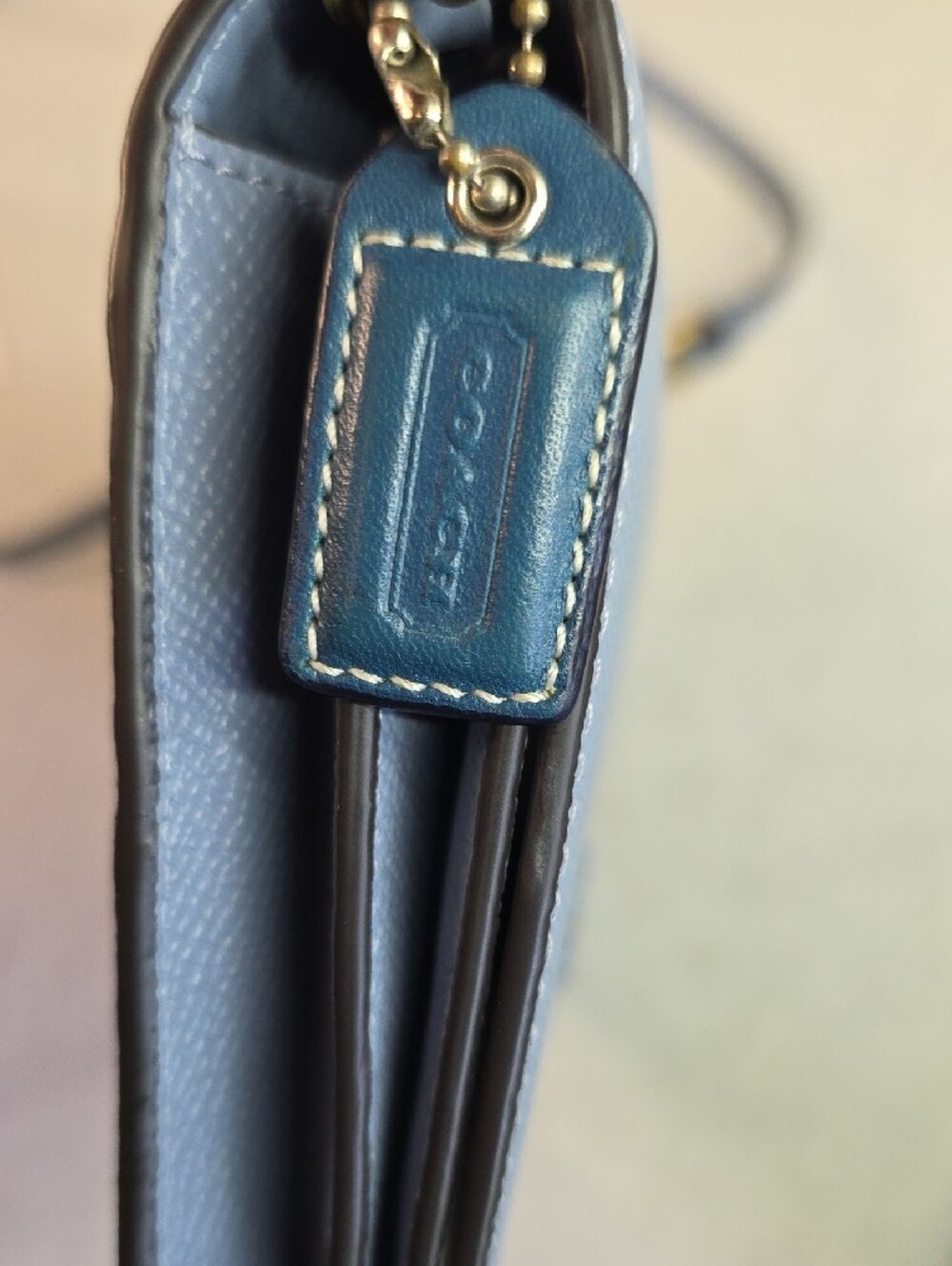 Coach Crossbody Bag in Light Blue - Picture 5 of 9